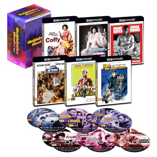 BLAXPLOITATION CLASSICS: VOLUME ONE - 4K ULTRA HD + BLU-RAY
