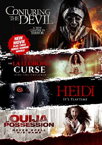 CONJURING EVIL COLLECTION - DVD- 4 MOVIES