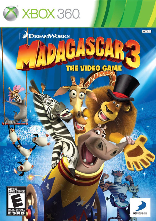 MADAGASCAR 3  - XBX360