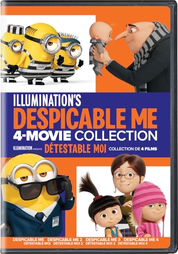 DESPICABLE ME - DVD-ILLUMINATION PRESENTS 4 MOVIE COLLEC