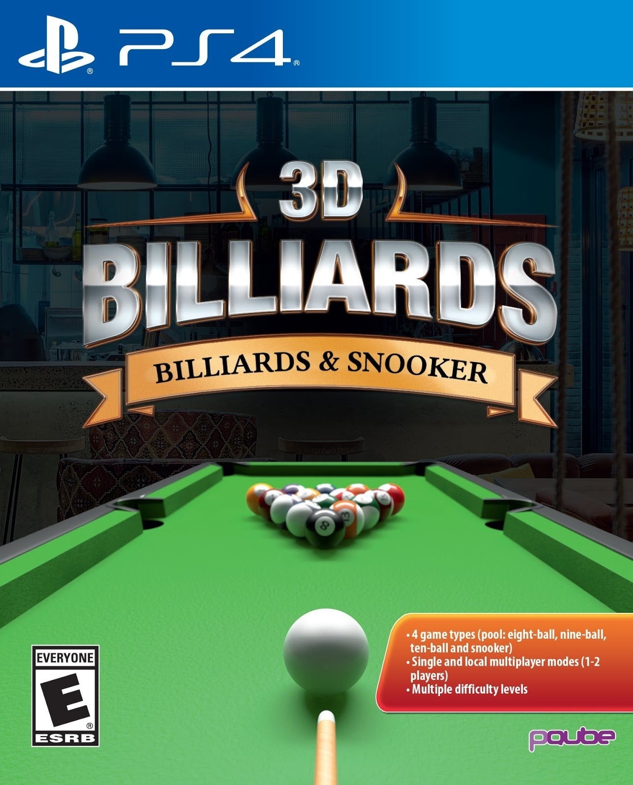 3D BILLIARDS: BILLARDS & SNOOKER  - PS4