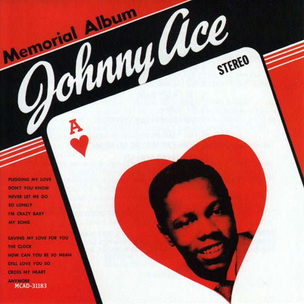 ACE, JOHNNY  - MEMORIAL ALBUM