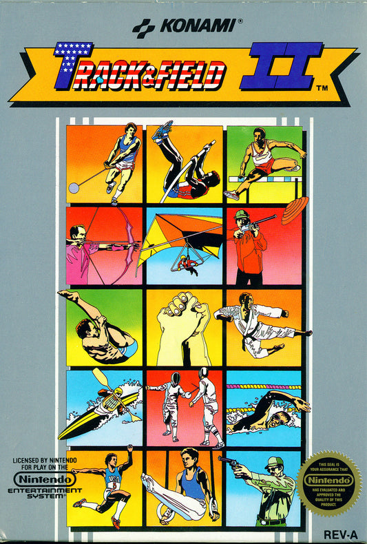 TRACK & FIELD II  - NES