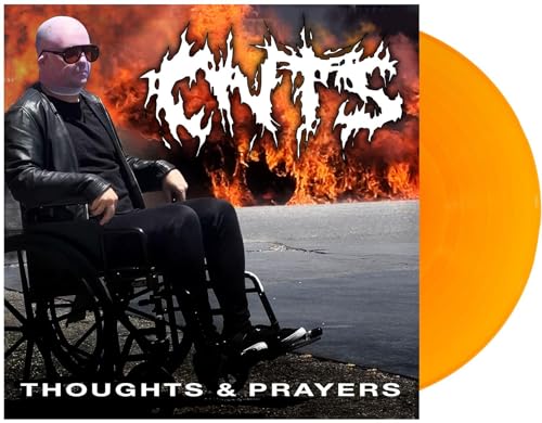 CNTS - THOUGHTS & PRAYERS (TRANSLUCENT ORANGE VINYL)