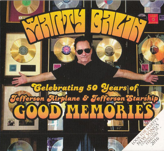 BALIN, MARTY  - GOOD MEMORIES (2CDS)