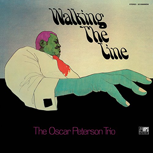 OSCAR PETERSON TRIO - WALKING THE LINE (COKE BOTTLE GREEN LP)