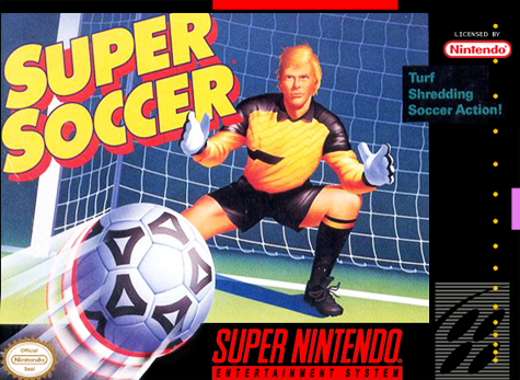 SUPER SOCCER  - SNES (W/BOX & MANUAL)