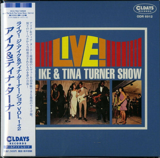 TURNER, IKE & TINA  - LIVE! IKE & TINA TURNER SHOW VOLS 1-2 (2