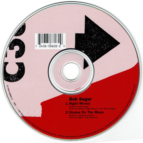 SEGER, BOB  - NIGHT MOVES (REMASTERED)