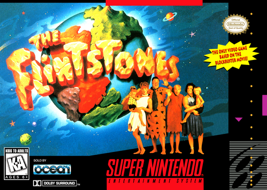 FLINTSTONES: THE MOVIE  - SNES