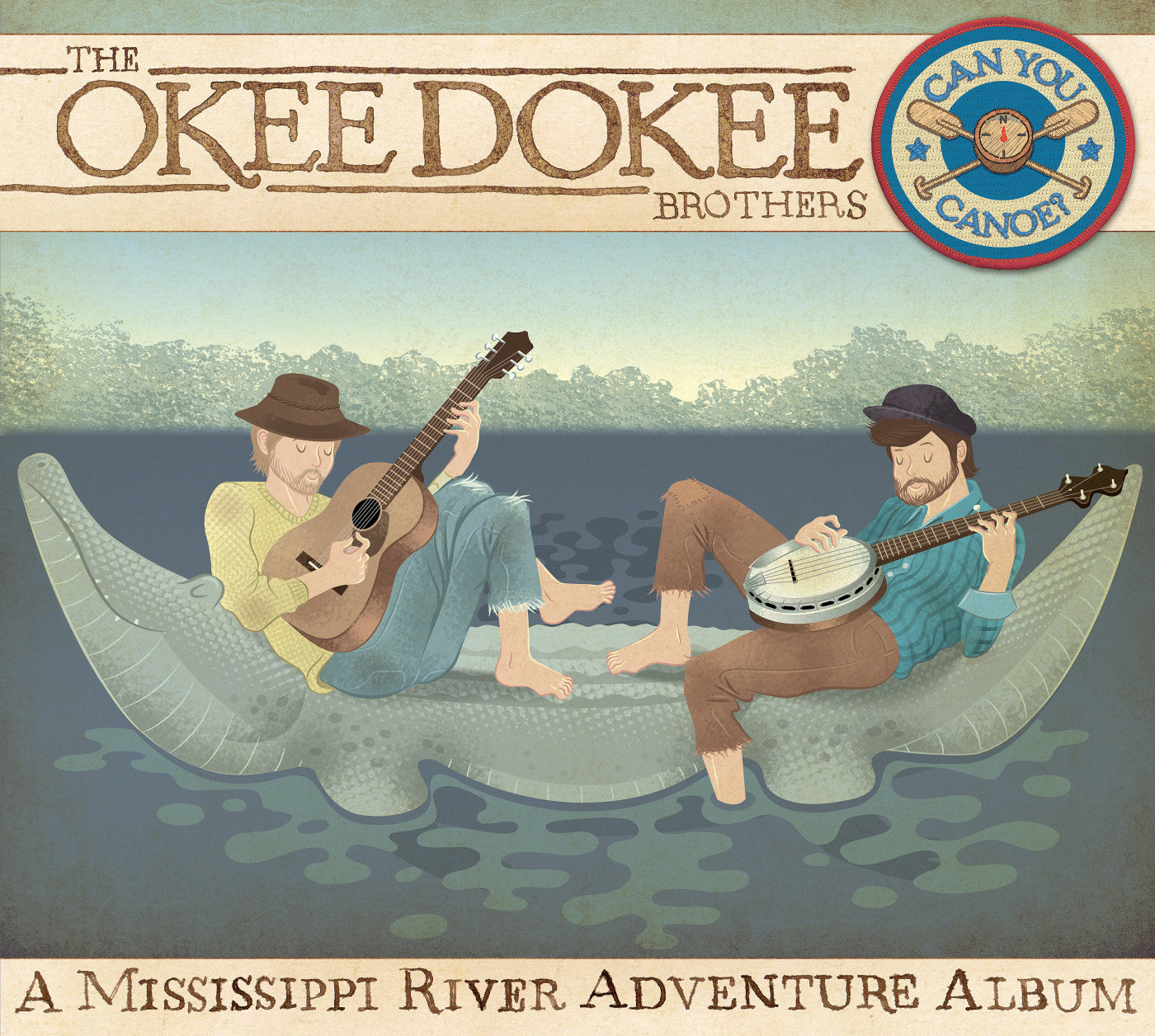 OKEE DOKEE BROTHERS, THE - CAN YOU CANOE? (CD+DVD)