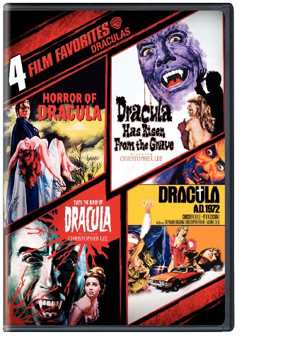 4 FIM FAVOURITES: DRACULAS - DVD-HORROR OF DRACULA/DRACULA HAS RISEN/