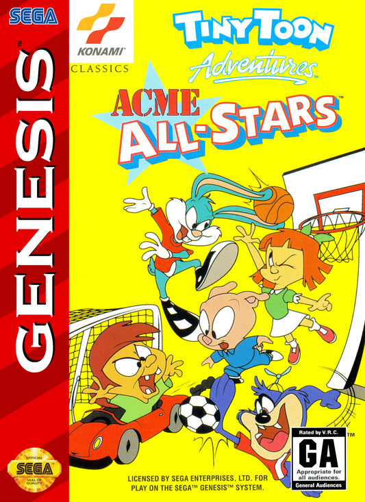 TINY TOON ADVENTURES: ACME ALL-STARS  - GENESIS