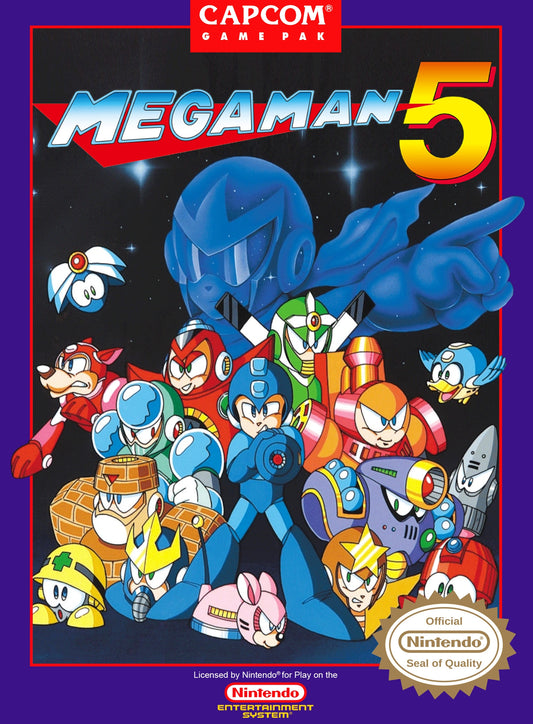 MEGA MAN 5  - NES