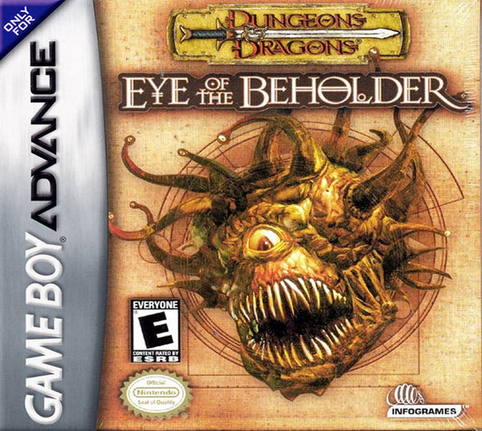 DUNGEONS & DRAGONS: EYE OF THE BEHOLDER  - GBA