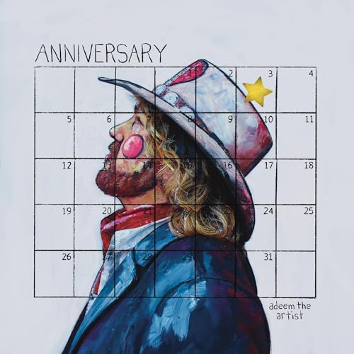 ADEEM THE ARTIST - ANNIVERSARY (METALLIC SILVER LP)