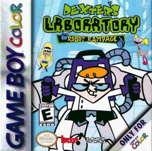 DEXTER'S LABORATORY: ROBOT RAMPAGE  - GBC