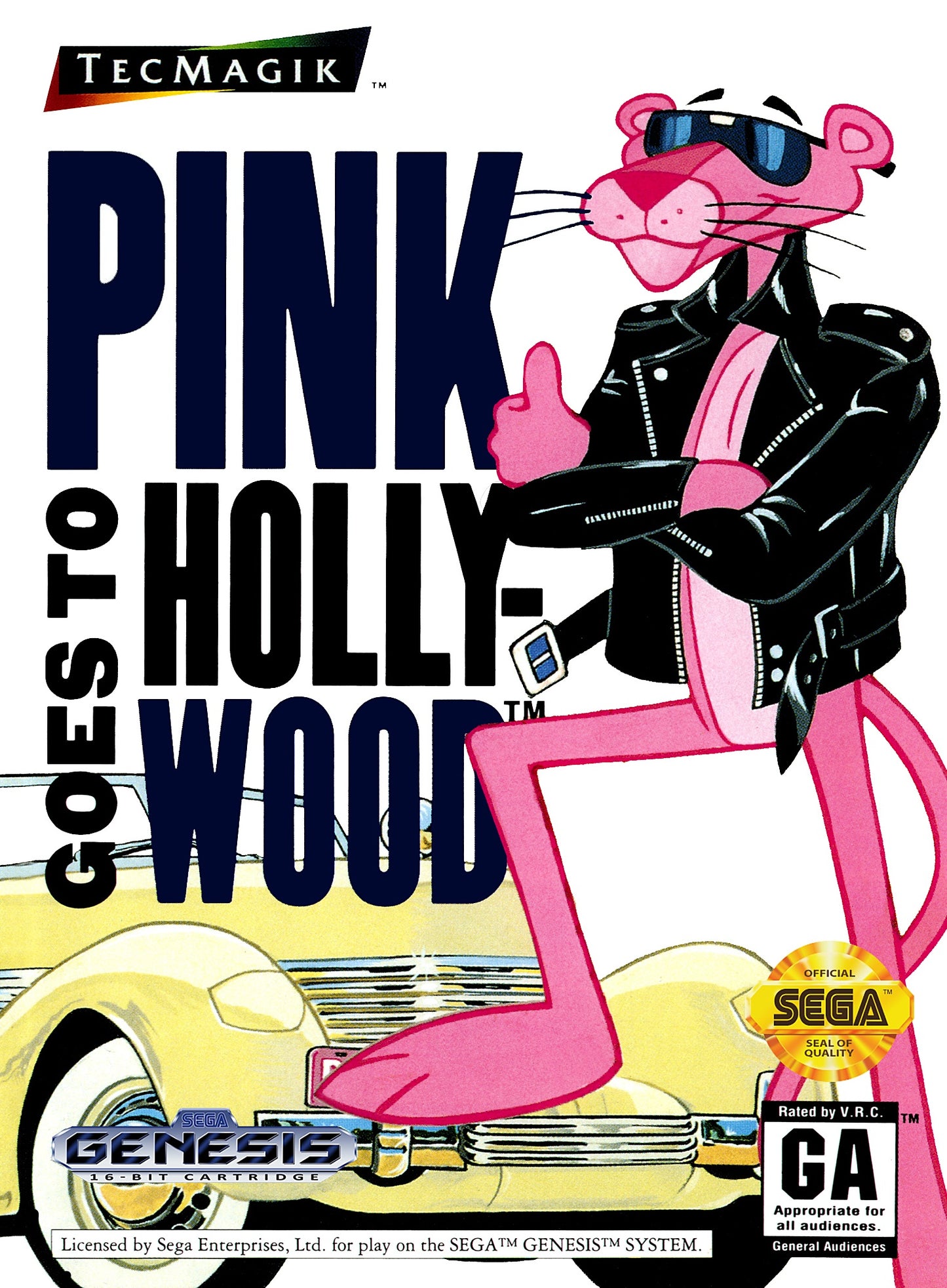 PINK PANTHER GOES TO HOLLYWOOD  - GENESIS