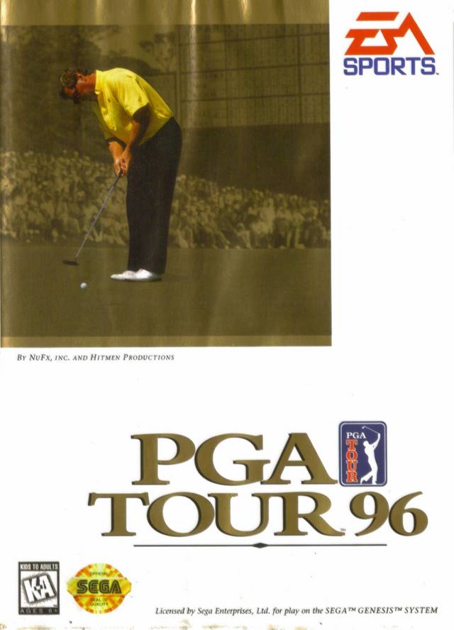 PGA TOUR 96  - SNES (W/BOX & MANUAL)