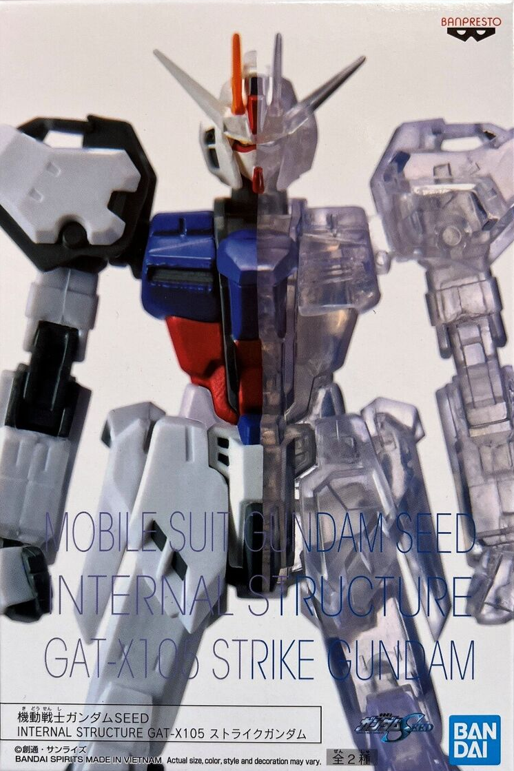 MOBILE SUIT: GUNDAM SEED: INTERNAL STRUCTURE GAT-X106 STRIKE GUNDAM - BANDAI-#82011