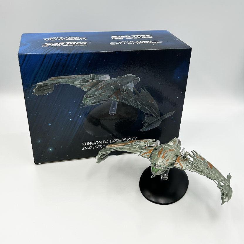 STAR TREK: KLINGON D4 BIRD-OF-PREY - EAGLEMOSS-SPECIAL EDITION