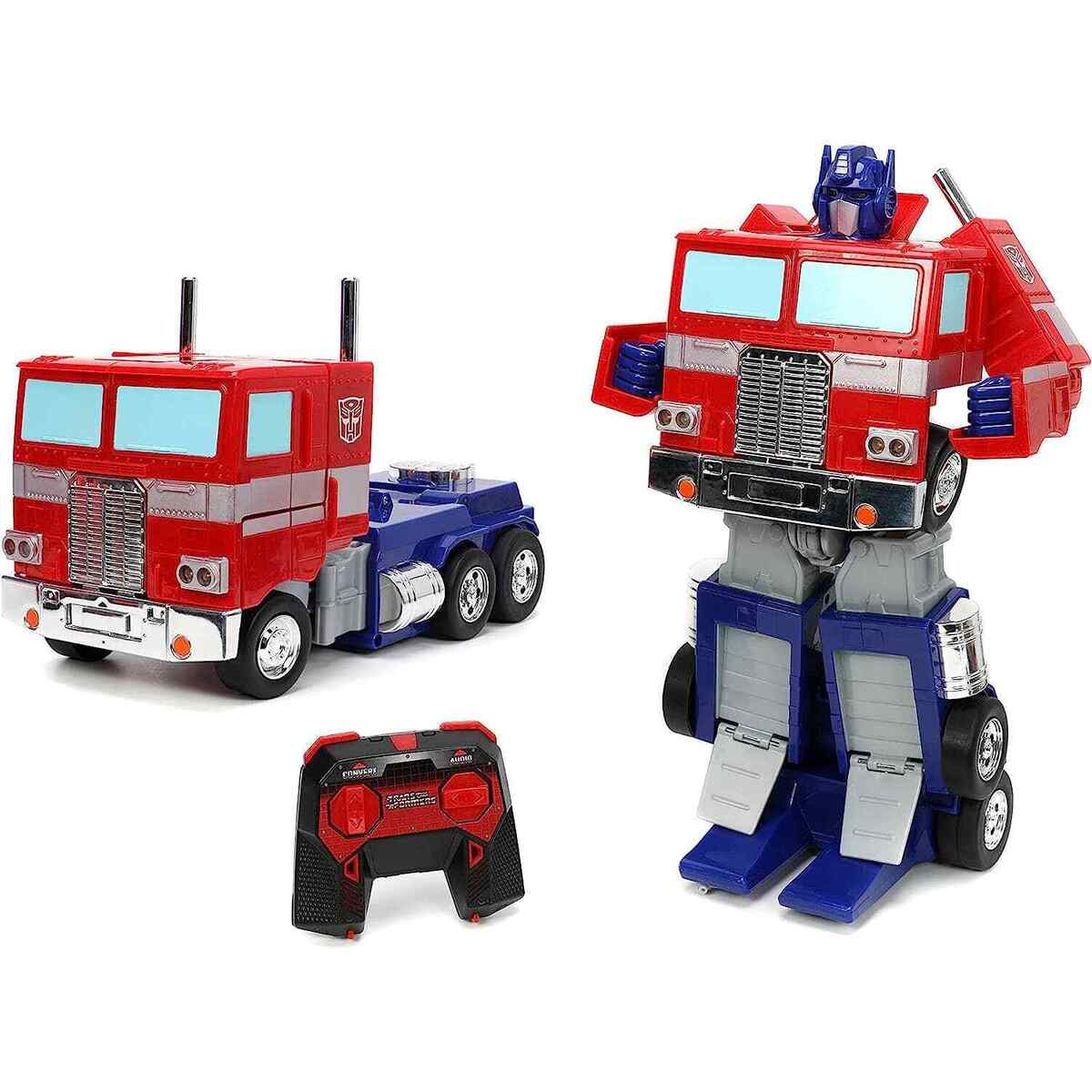 TRANSFORMERS: OPTIMUS PRIME (12") - JADA-CONVERTING REMOTE CONTROL