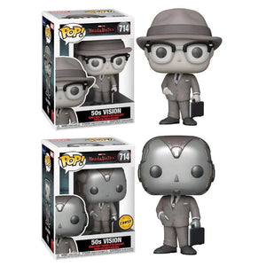 WANDAVISION: VISION 50S #714 (GLASSES & HAT)/#714 (CHASE) - FUNKO POP!-SET OF 2