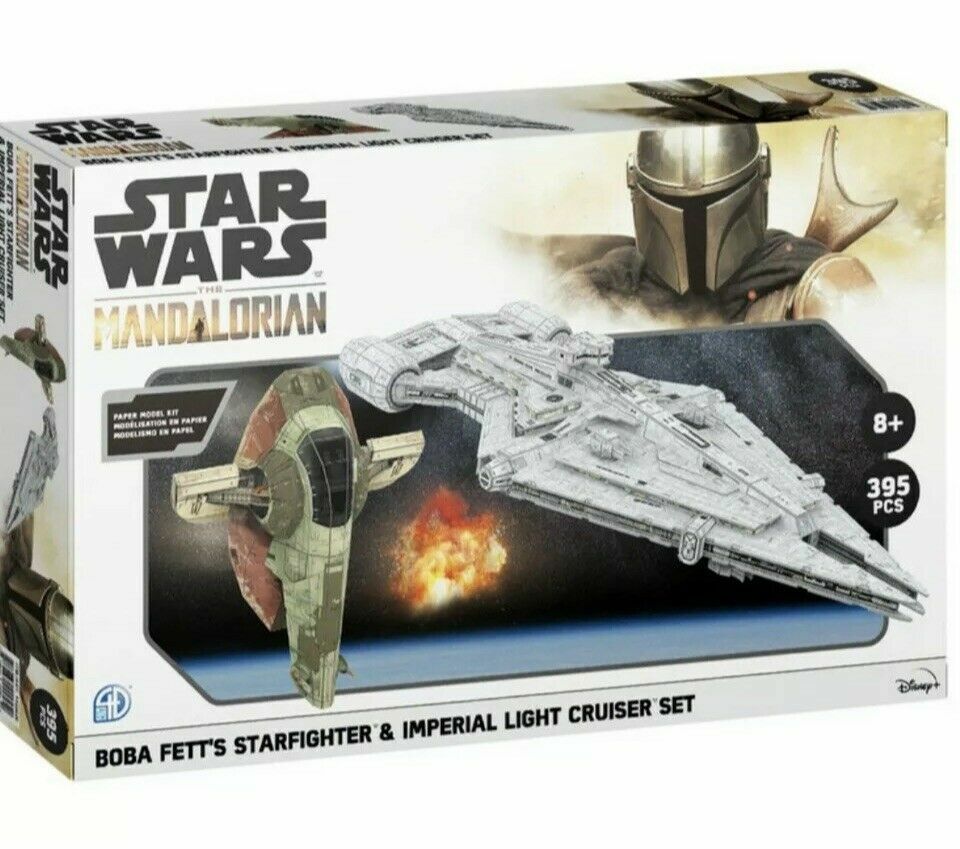 STAR WARS: MANDALORIAN: BOBA FETT'S STAR - PAPERMODEL KIT