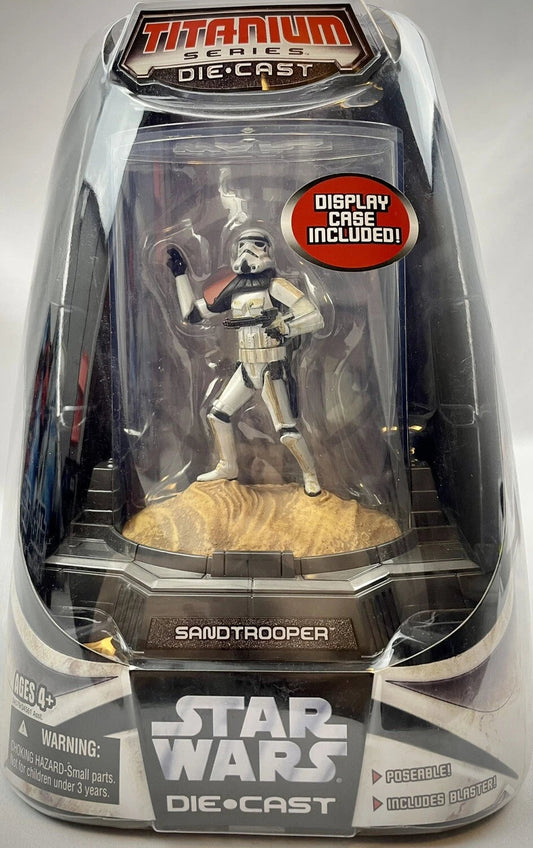 STAR WARS: SANDTROOPER - TITANIUM SERIES-DIE-CAST