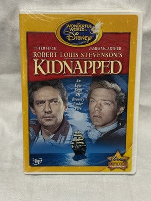 KIDNAPPED (MOVIE)  - DVD-1960-PETER FINCH-DISNEY MOVIE CLUB