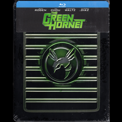GREEN HORNET (MOVIE)  - BLU-2011-SETH ROGEN-STEELBOOK