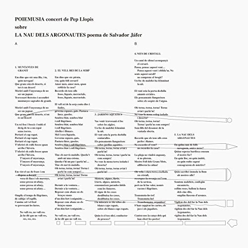 PEP LLOPIS - POIEMUSIA LA NAU DELS ARGONAUTES (VINYL)