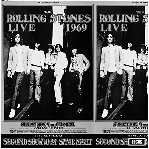 ROLLING STONES - LIVE AT THE OAKLAND COLISEUM 1969
