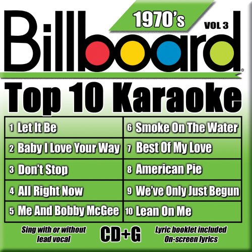 VARIOUS ARTISTS - BILLBOARD TOP 10 KARAOKE: 1970'S, VOL. 3 (CD)