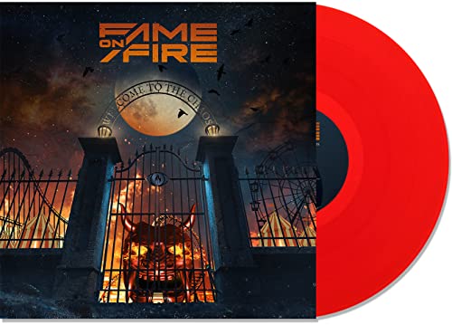 FAME ON FIRE - WELCOME TO THE CHAOS - RED (VINYL)