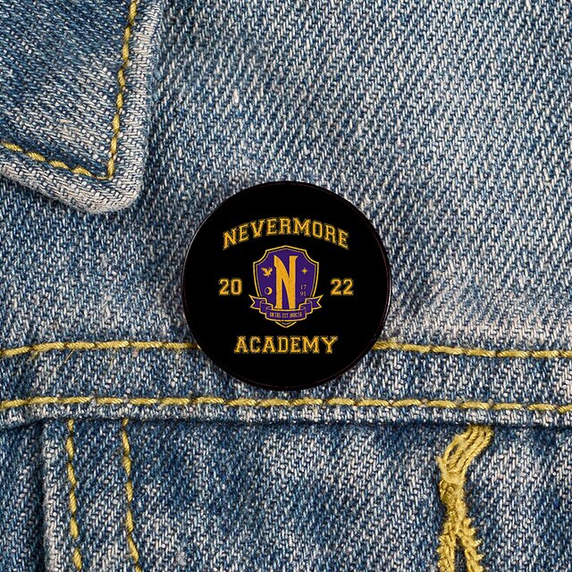 WEDNESDAY: NEVERMORE 2022 (BLACK) - PIN