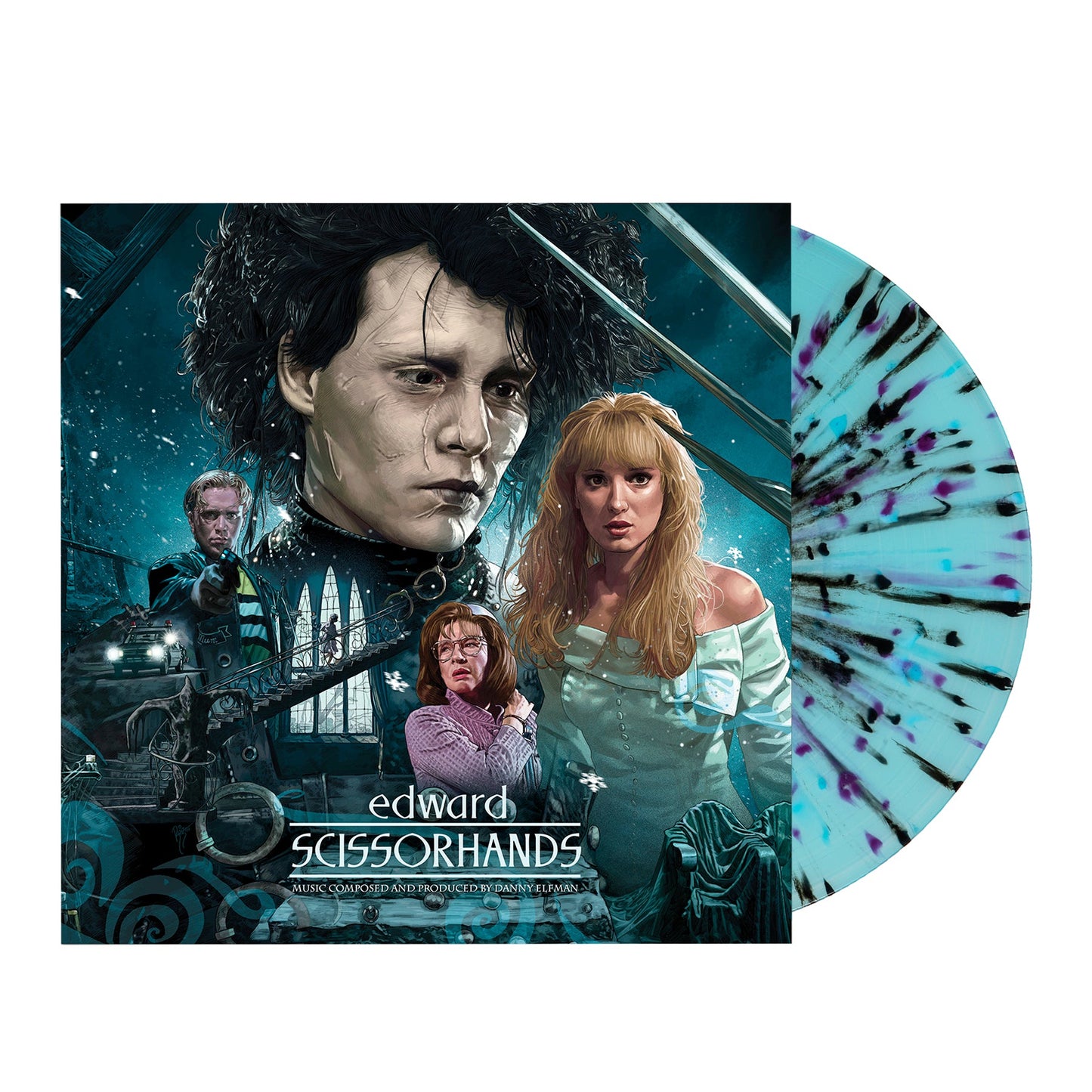 Danny Elfman - Edward Scissorhands OST (Blue/Black/Purple Vinyl)