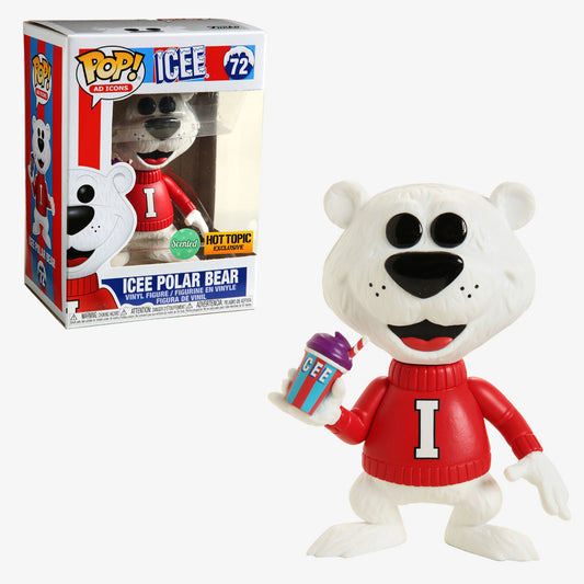 ICEE: ICEE POLAR BEAR #72 (SCENTED) - FUNKO POP!-EXCLUSIVE