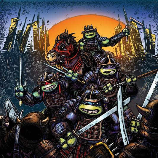 John Du Prez - Teenage Mutant Ninja Turtles III OST (Green/White/Gold Time Scepter Vinyl)
