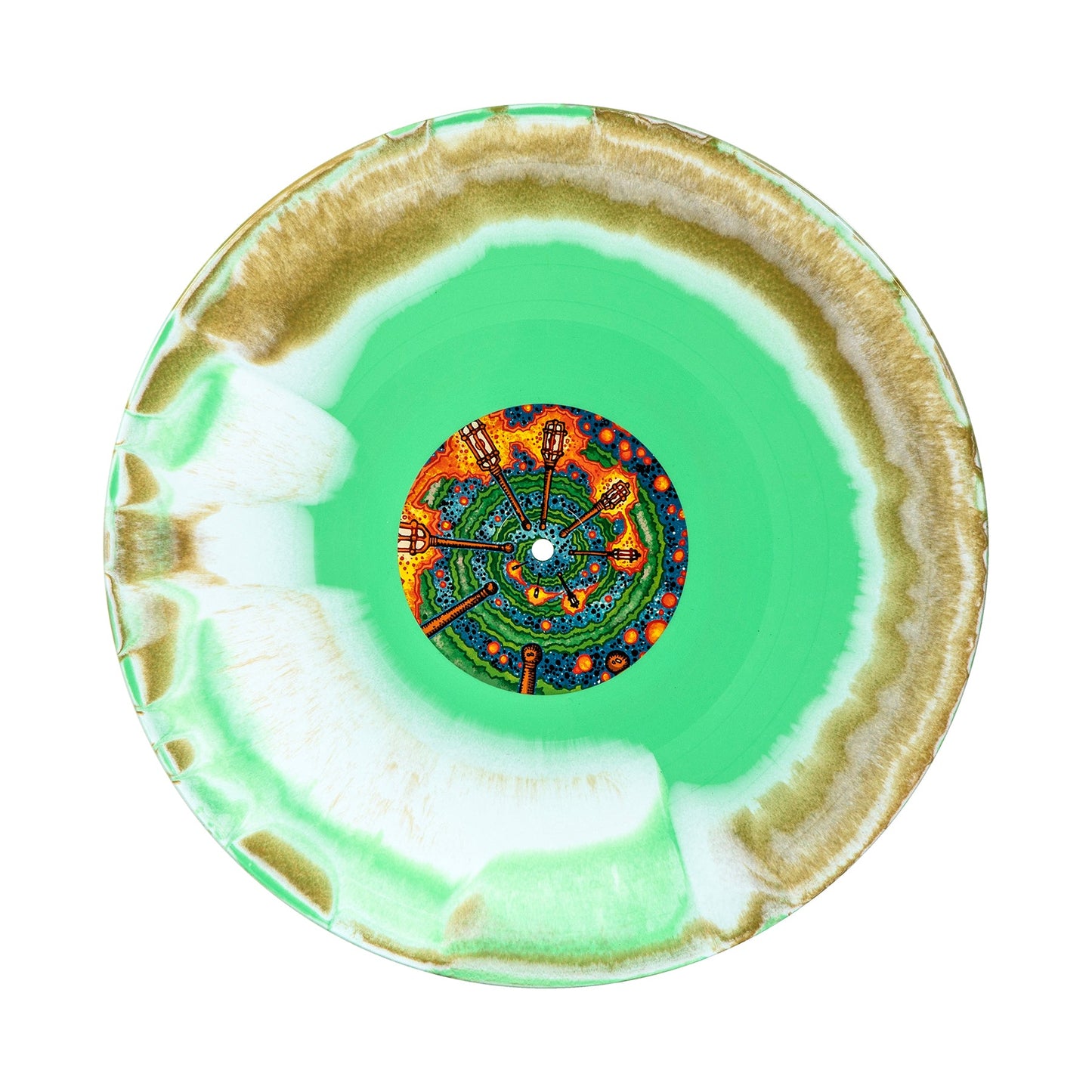 John Du Prez - Teenage Mutant Ninja Turtles III OST (Green/White/Gold Time Scepter Vinyl)