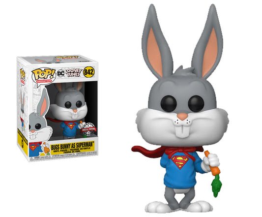 DC LOONEY TUNES BUS BUNNY AS SUPERMAN842 - FUNKO POP!-SPECIAL EDITION