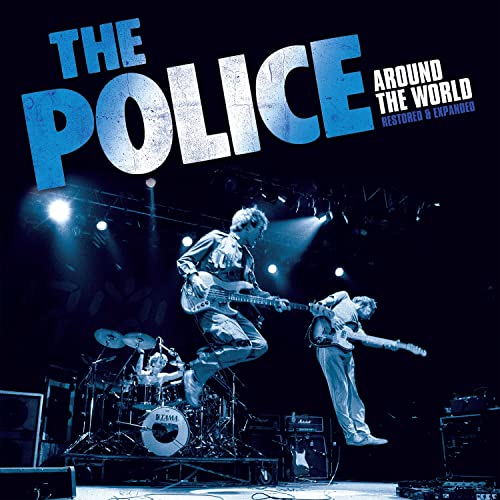 THE POLICE - AROUND THE WORLD (RESTORED & EXPANDED) [BLUE LP/DVD]