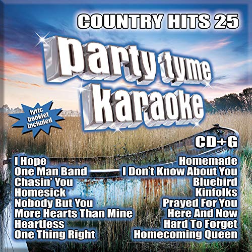 PARTY TYME KARAOKE - COUNTRY HITS 25 (CD)