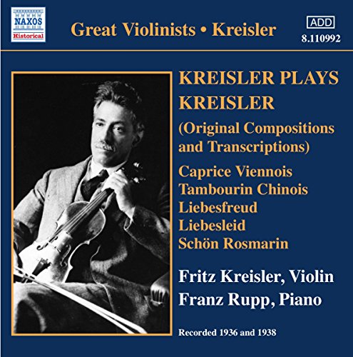 KREISLER,F. - KREISLER PLAYS KREISLER (CD)
