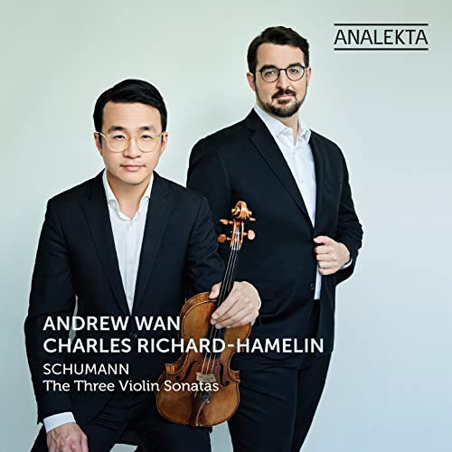 SCHUMANN / RICHARD-HAMELIN / WAN - THE THREE VIOLIN SONATAS (CD)