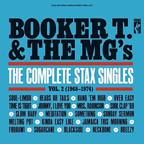BOOKER T. & THE MG'S - THE COMPLETE STAX SINGLES VOL. 2 (1968-1974) (2-LP, RED VINYL)