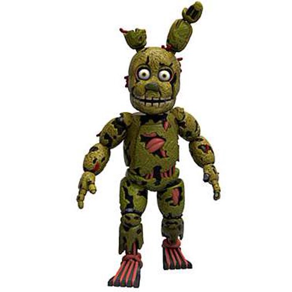 FIVE NIGHTS AT FREDDY'S: SPRINGTRAP - SERIES 1-5"-2016-BUILD A FIGURE-COMPLETE