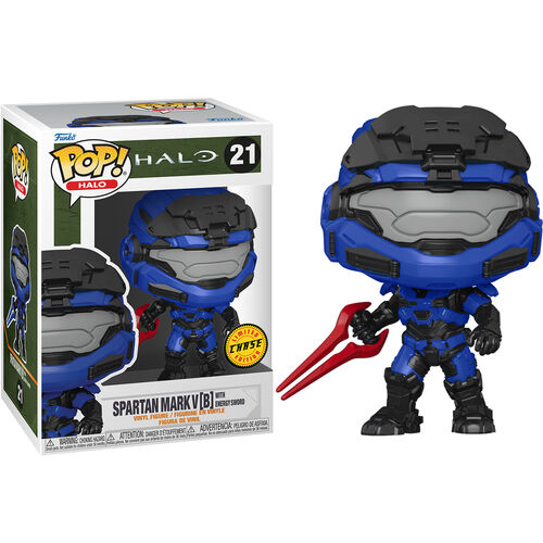 HALO: SPARTAN MARK V (B) WITH ENERGY SWO - FUNKO POP!-CHASE